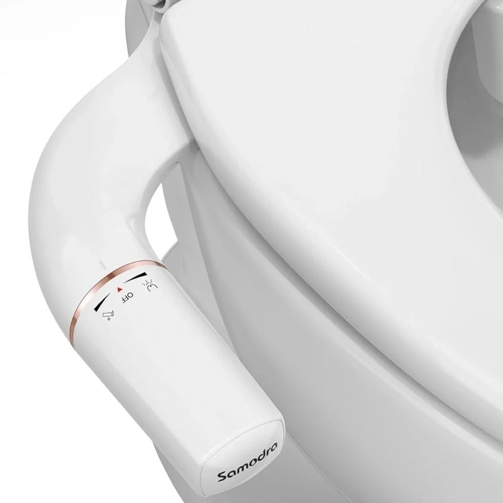 White Bidet Attachment for Toilet Easy DIY NIB